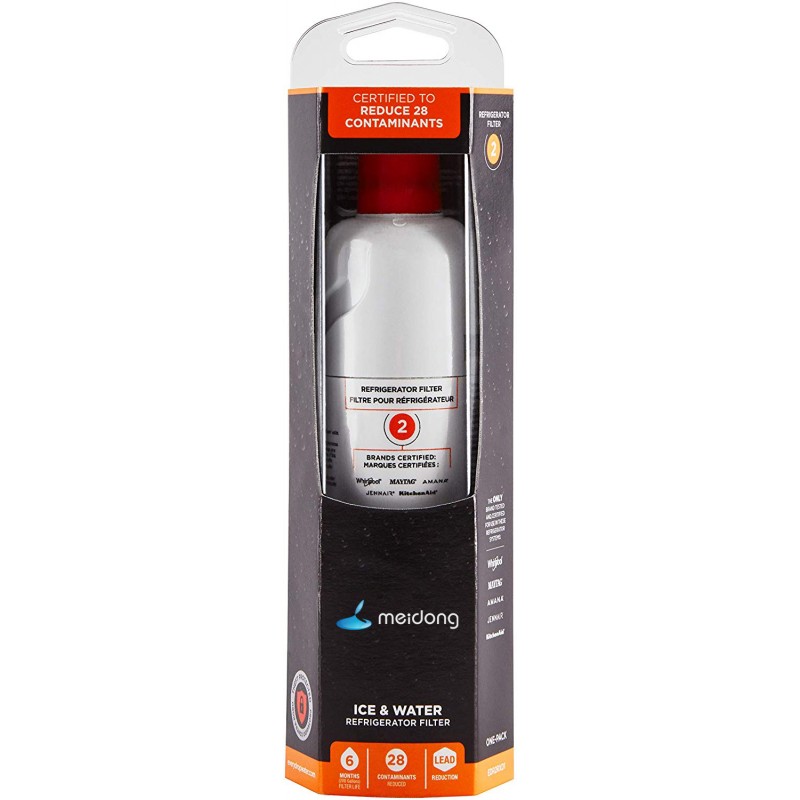 Meidong by Refrigerator Water Filter 2 (Pack of 1 - Packaging may vary)